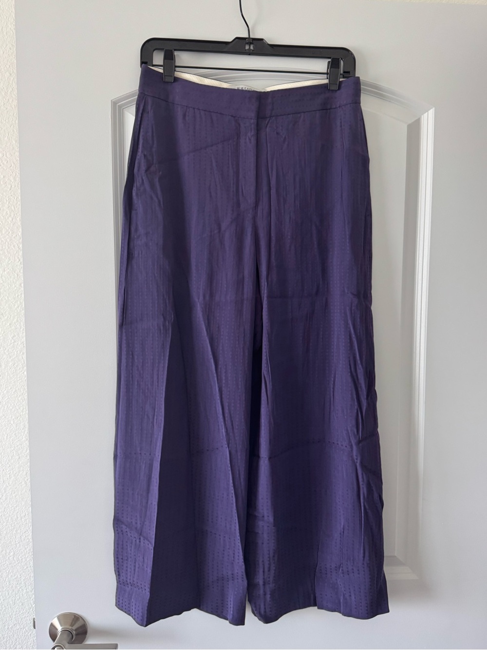 M.M. LaFleur Silk Blend Wide Leg Pant Size 6